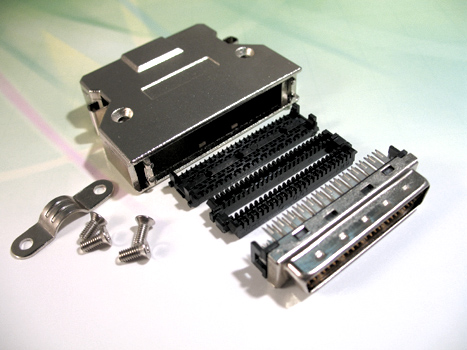 1.27mm Haif pitch pin type plug idc