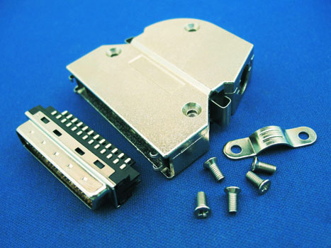 1.27mm Haif pitch pin type plug solder 68P